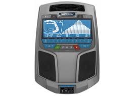 Horizon Ellipticals - Blue Backlit LCD Display With Workout Information