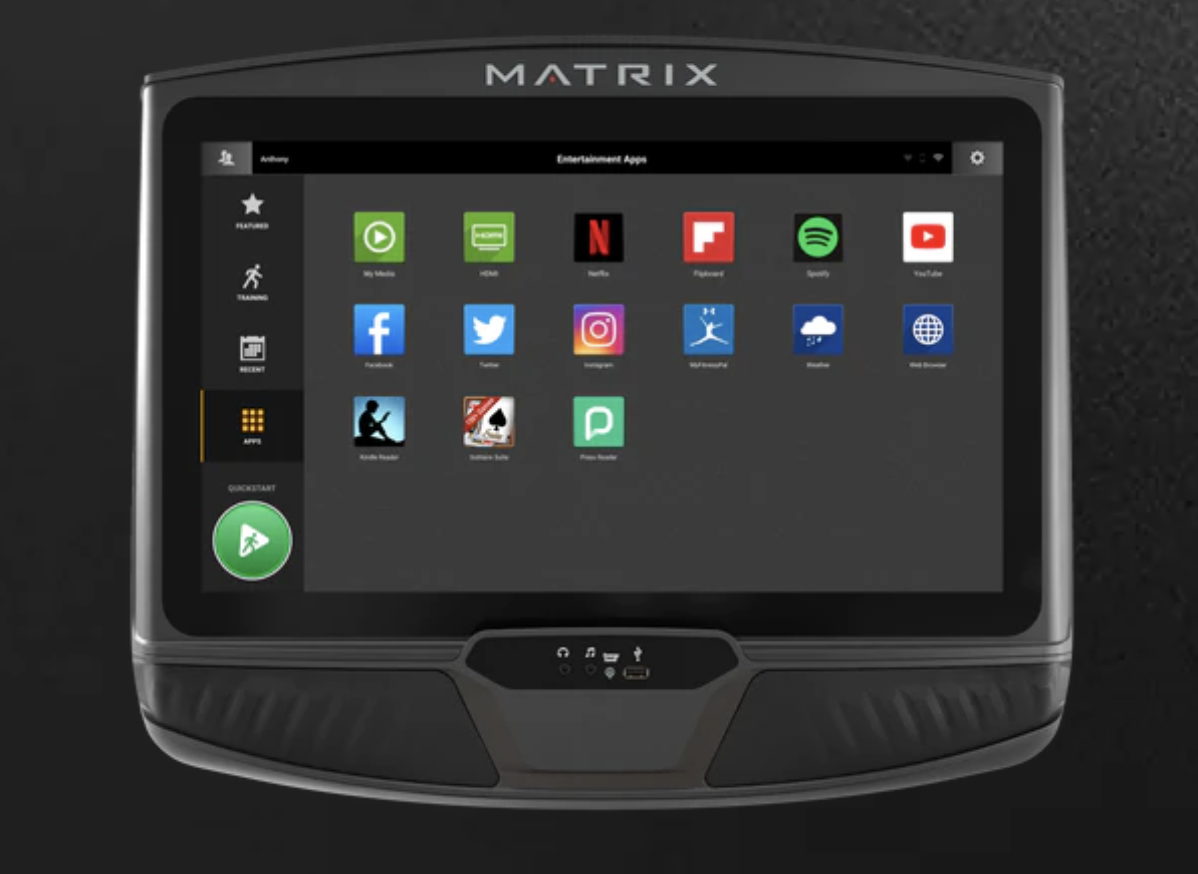 Matrix Elliptical Console Options