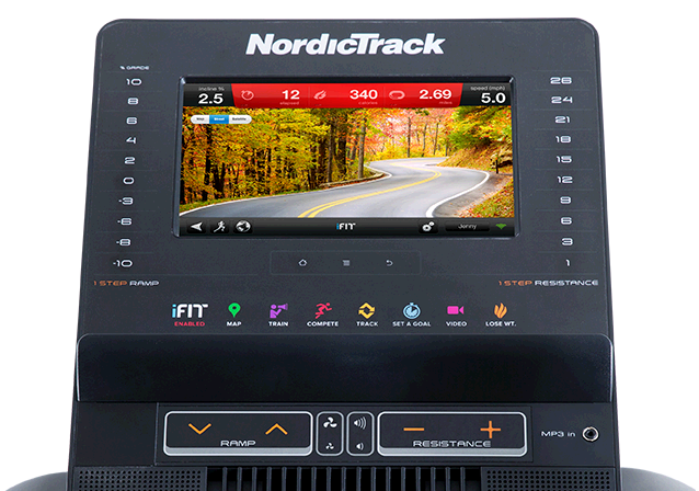 NordicTrack iFit Console - Enabled or Bluetooth