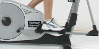 Comfortable Foot Pedals - Smooth Elliptical Trainer Line