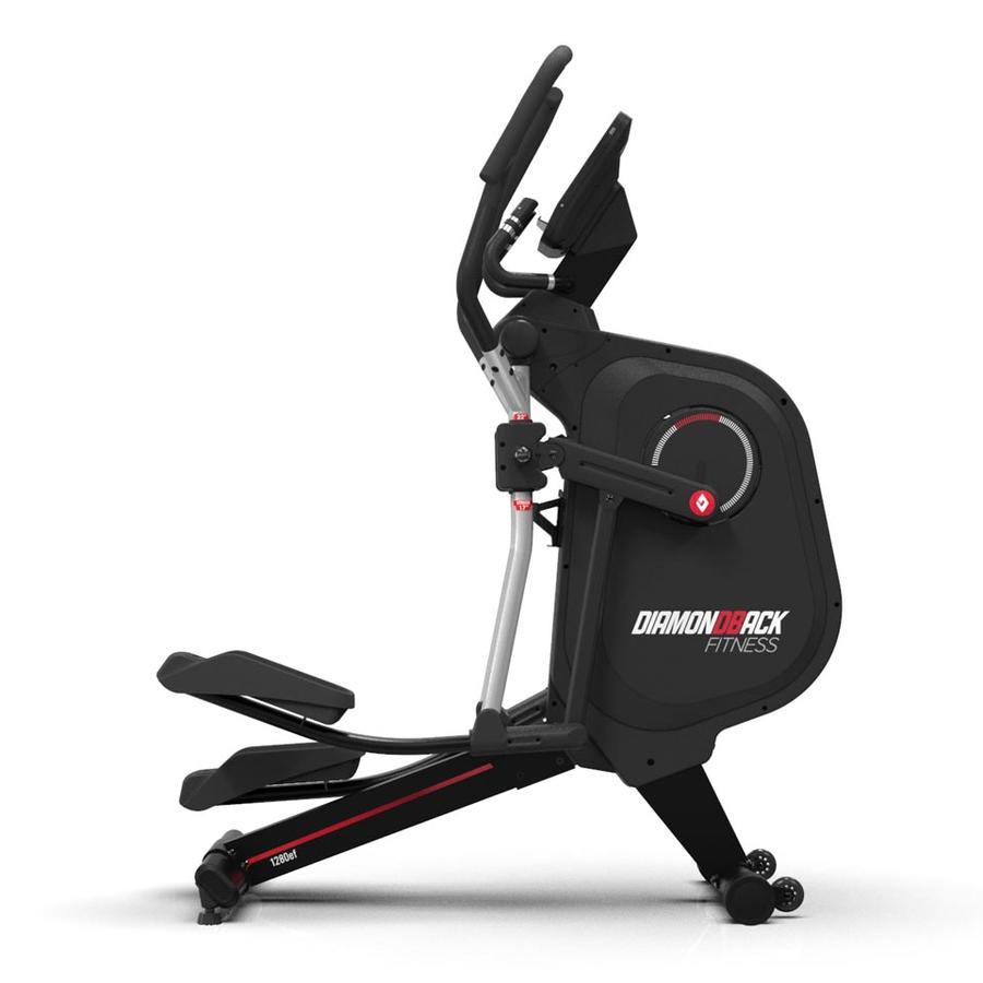 Diamondback 1280EF with touch screen display and WiFi fitness app integration